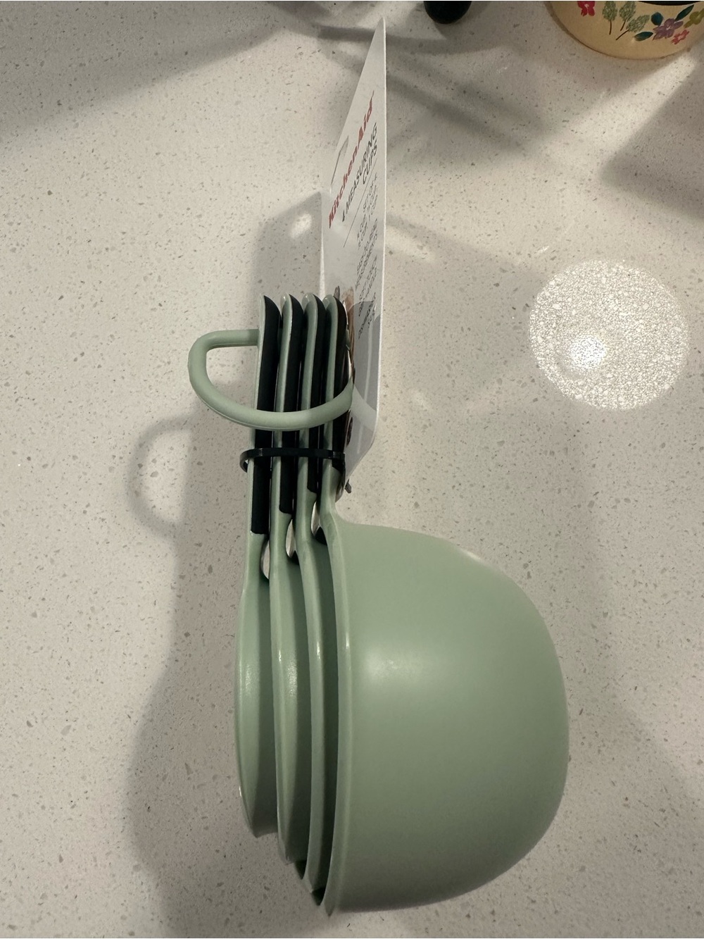 KitchenAid Sage Green 4-Piece Measuring Cup Set - Picture 6 of 7